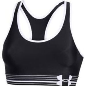 NWT Under Armour HeatGear Sports Bra Mid-impact
